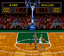NBA All-Star Challenge screenshot 4 for Super Nintendo
